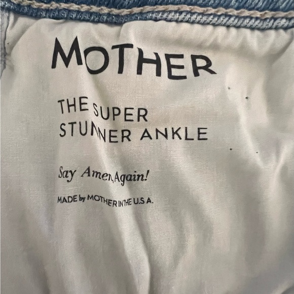NWOT Mother Superior The Super Stunner Ankle Say Amen Again Jeans Size 26 - Picture 10 of 10